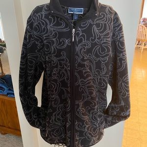 Karen Scott Women’s Fleece Jacket Size Large